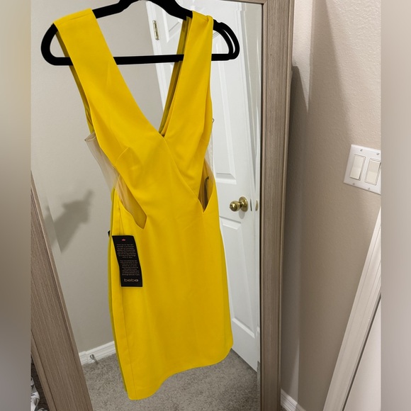 Sheer cut-out illusion dress BEBE - Picture 2 of 5